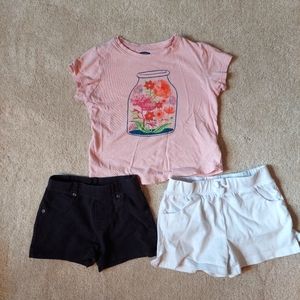 2 Shorts & Shirt Bundle